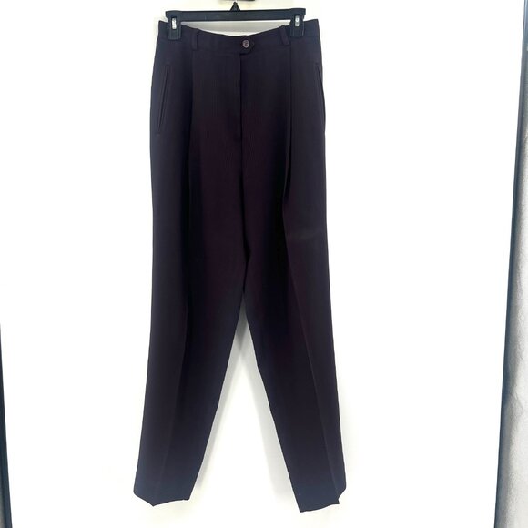 Garfield & Marks Brown Textured Pant Suit Women's 8/10 - Picture 6 of 9